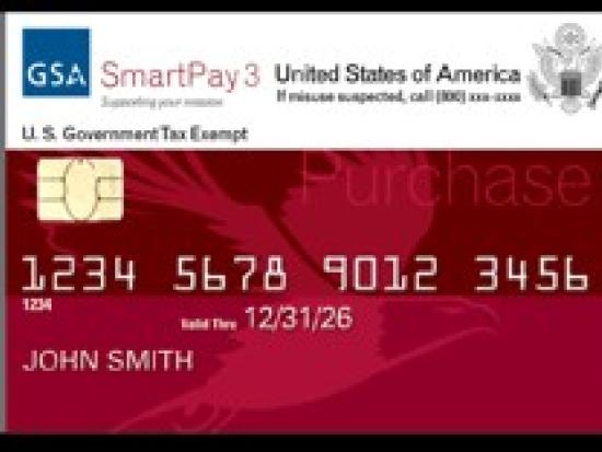 Red GSA SmartPay Card