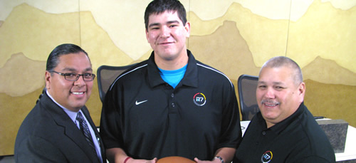 Levi Horn in the NIPTC Studio. Photo Credit: http://niken7.com/n7-ambassador/levi-horn/