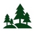 A green icon displaying a cluster of pine trees
