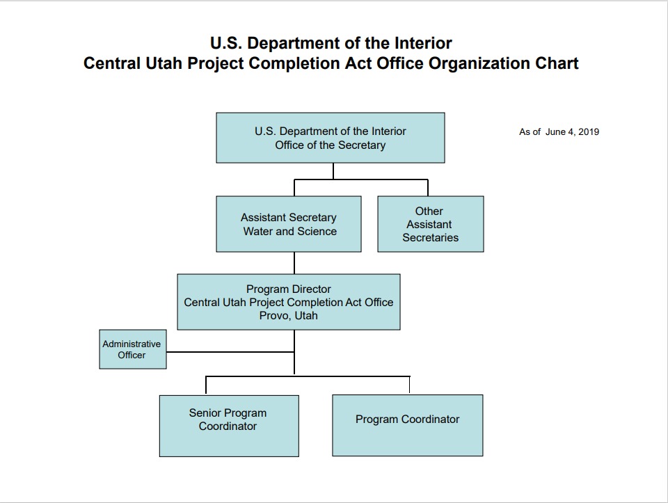 Flow chart of CUPCA organization.