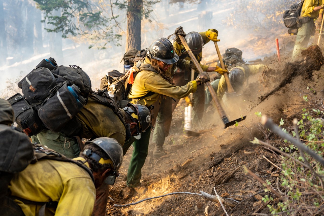 Dixie Fire Ruby Mountain Hotshot 