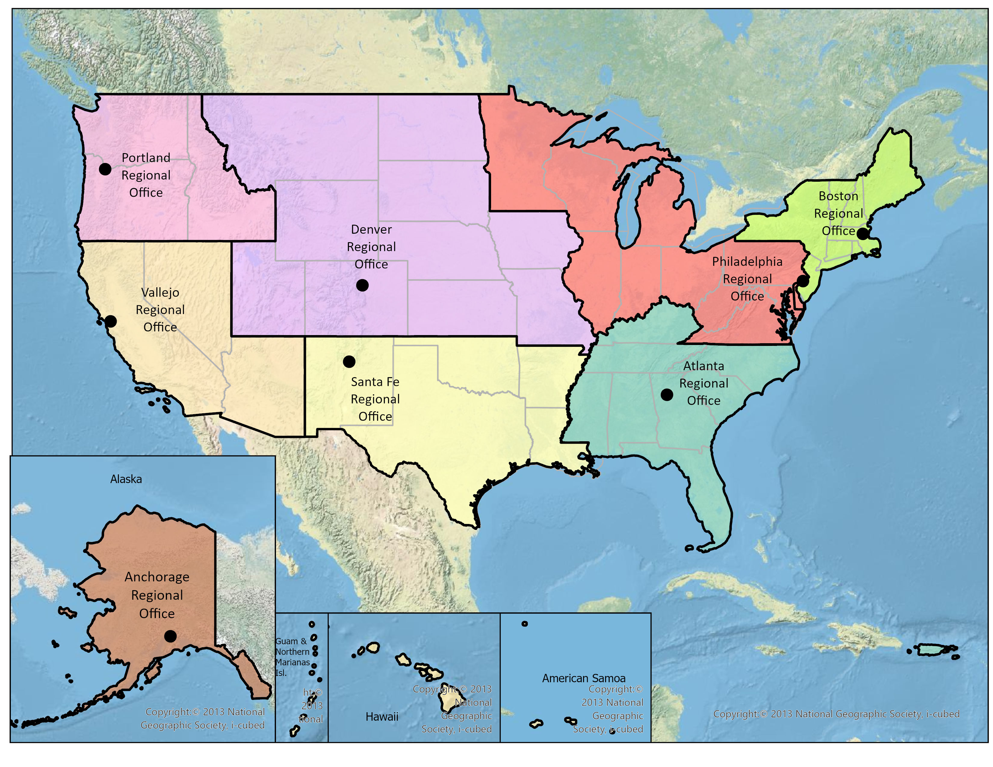 OEPC Regions Map