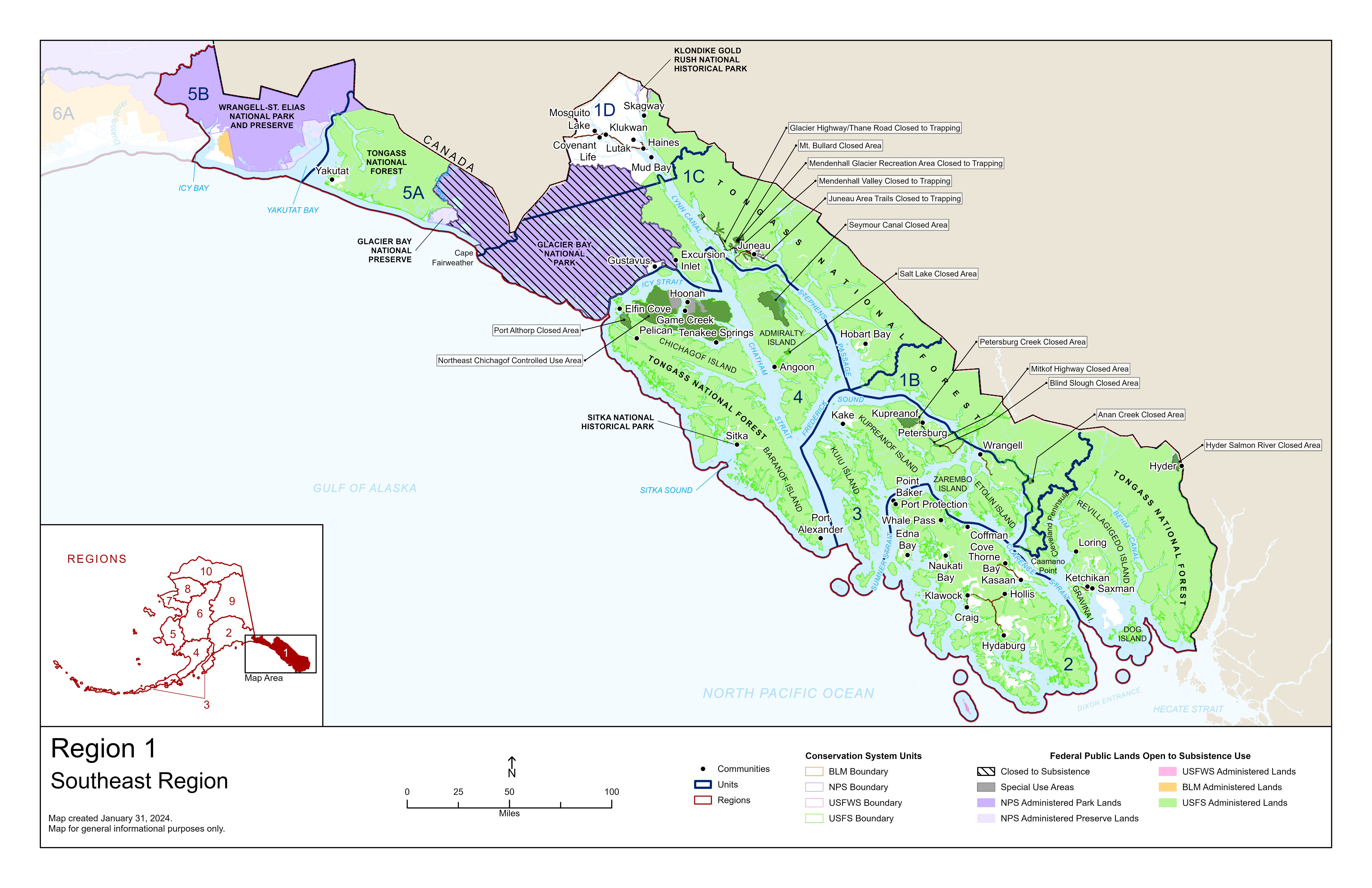 SEARAC MAP