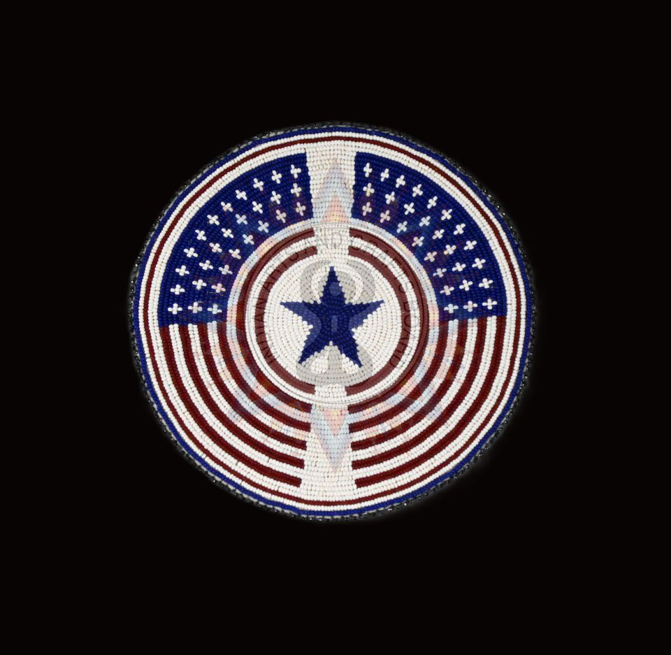 Beaded Medallion, R Drywater