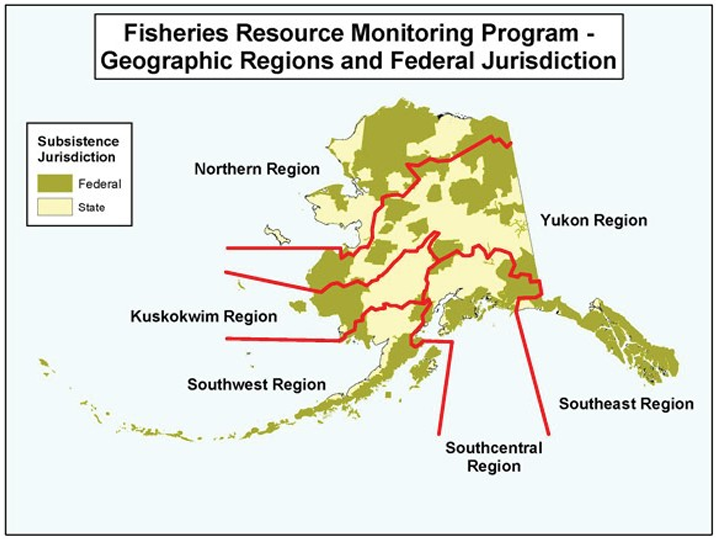 FRMP Geographic Regions and Federal Jurisdiction