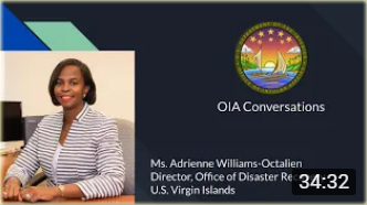 U.S. Virgin Islands Office of Disaster Recovery logo