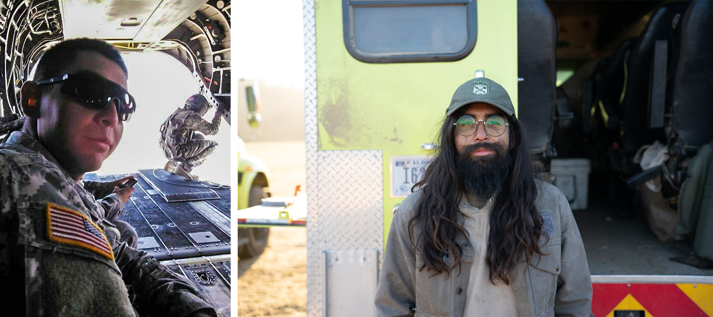 Jamie Velasquez, Folsom Lake Veterans’ Crew member. Photo by Joe Bradshaw, BLM.