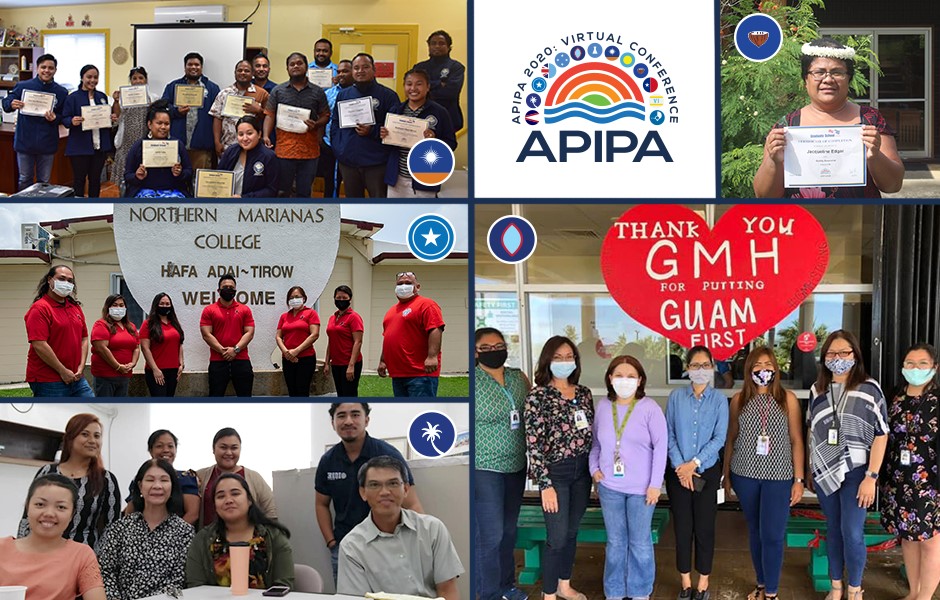 Photo collage of APIPA participants