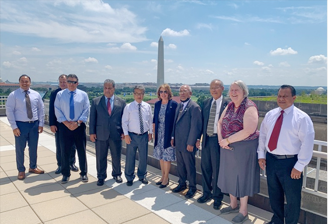 Representatives From The Federated States Of Micronesia (FSM) And The United States Of America photo