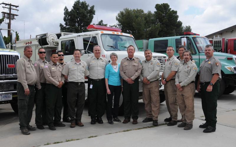Secretary Jewell and CAL FIRE Teamed Up to Raise Awareness in ...