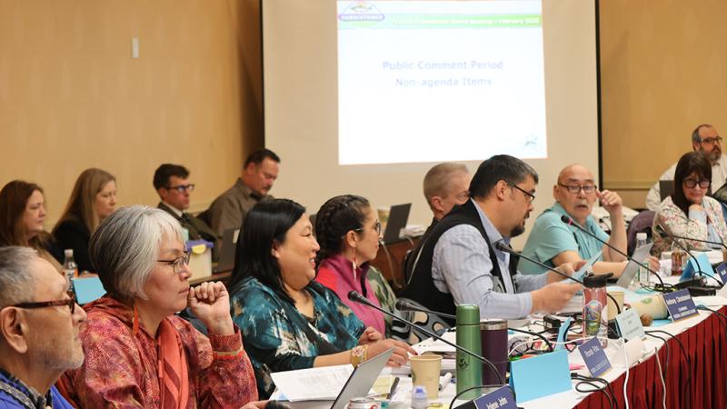 Federal Subsistence Board in January 2025 regulatory meeting