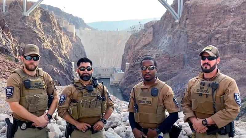 BOR Security Response Force at Hoover Dam