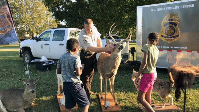 USFW Refuge LE in community event