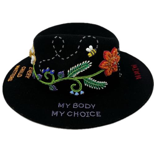 S Jacobs Beaded Hat