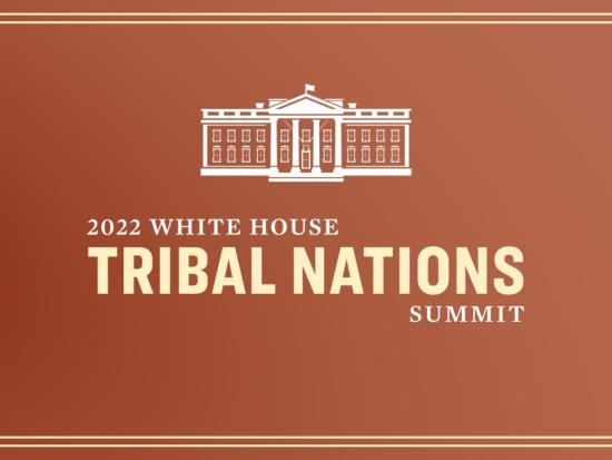 2022 White House Tribal Nations Summit Logo