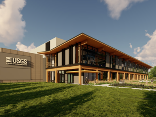 Picture of USGS NWHC Building