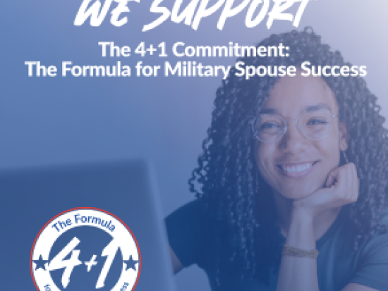 The 4+1 Commitment badge