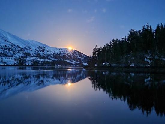 moonrise in PWS