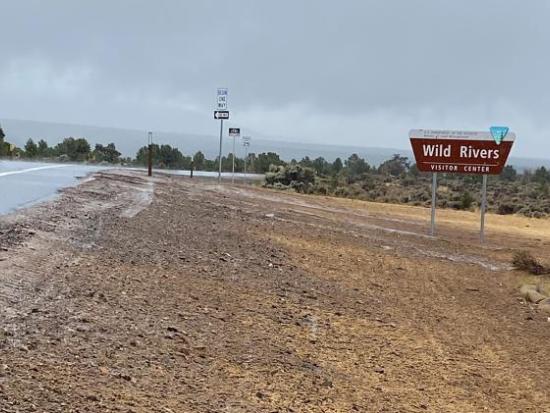 Wild Rivers Visitor Center. Photo by Solomon Haile, Central Federal Lands Highway Division.