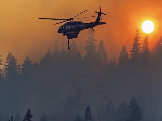 Firefighting Helicopter