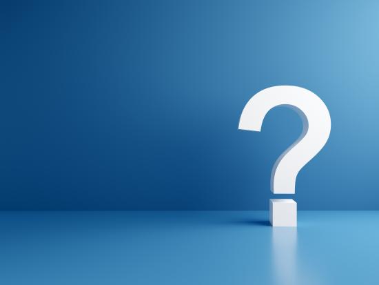 question mark