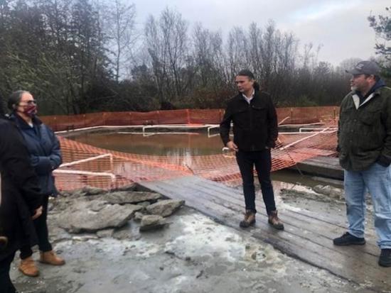 Assistant Secretary - Indian Affairs Bryan Newland completed a three day tour of listening sessions with Tribal leaders across Washington state 