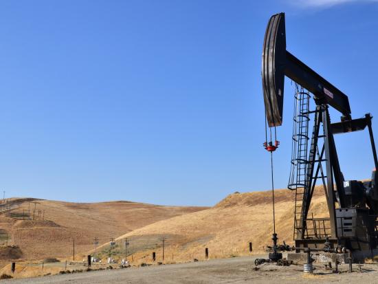Oil and gas development on federal lease managed by BLM California.