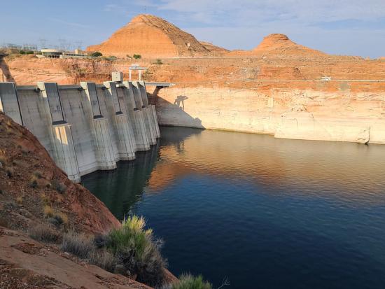 Glen Canyon Dam on the Colorado River