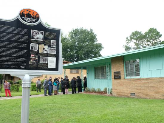 Home of Medgar and Myrlie Evers in Jackson, Mississippi