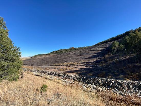 A view of an abandoned mine land in Colorado