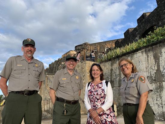 Assistant Secretary Trujillo at the U.S. Geological Survey’s Guaynabo location 