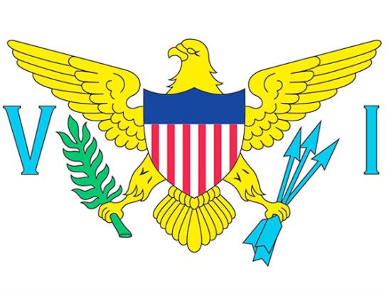 USVI flag logo