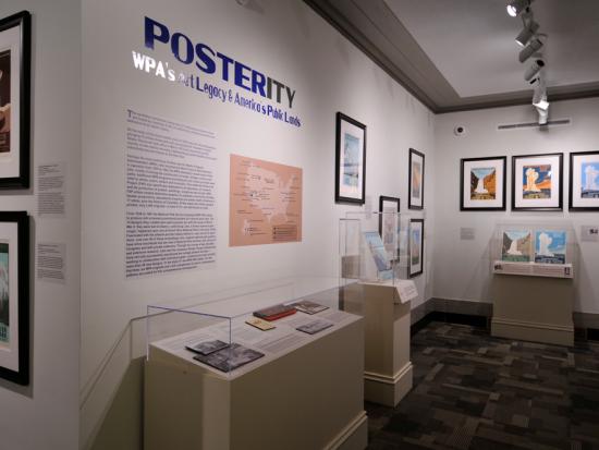 View of the "POSTERity" exhibition