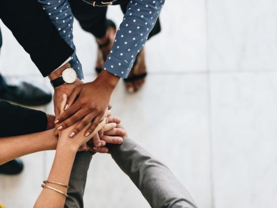 Employee huddle 