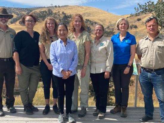 Secretary Haaland, Bureau of Land Management Director Tracy Stone-Manning in California