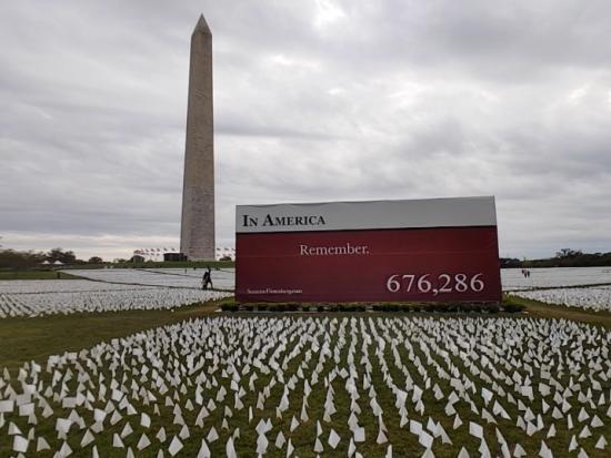 COVID-19 Memorial on the National Mall