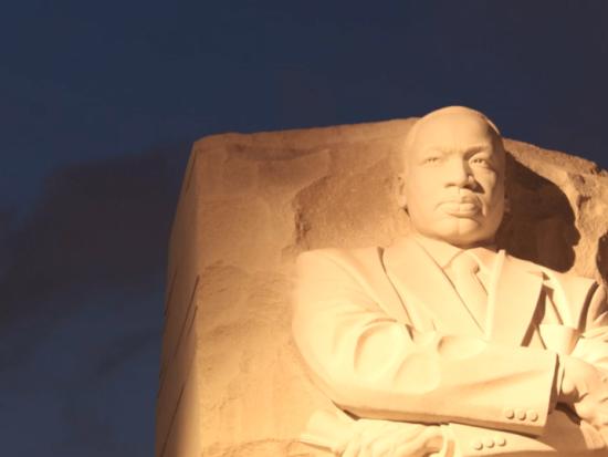 Statue of Dr. Martin Luther King Jr. at the MLK Memorial