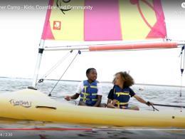 Gather New Haven’s Schooner Camp brings kids to the coastline to explore, learn, grow, get their feet wet, and— above all else—have fun! 