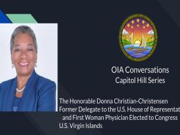 Former Congresswoman Donna Christian-Christensen of the U.S. Virgin Islands 