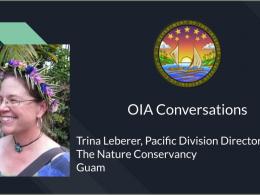 Trina Leberer, Pacific Director of The Nature Conservancy (TNC) photo