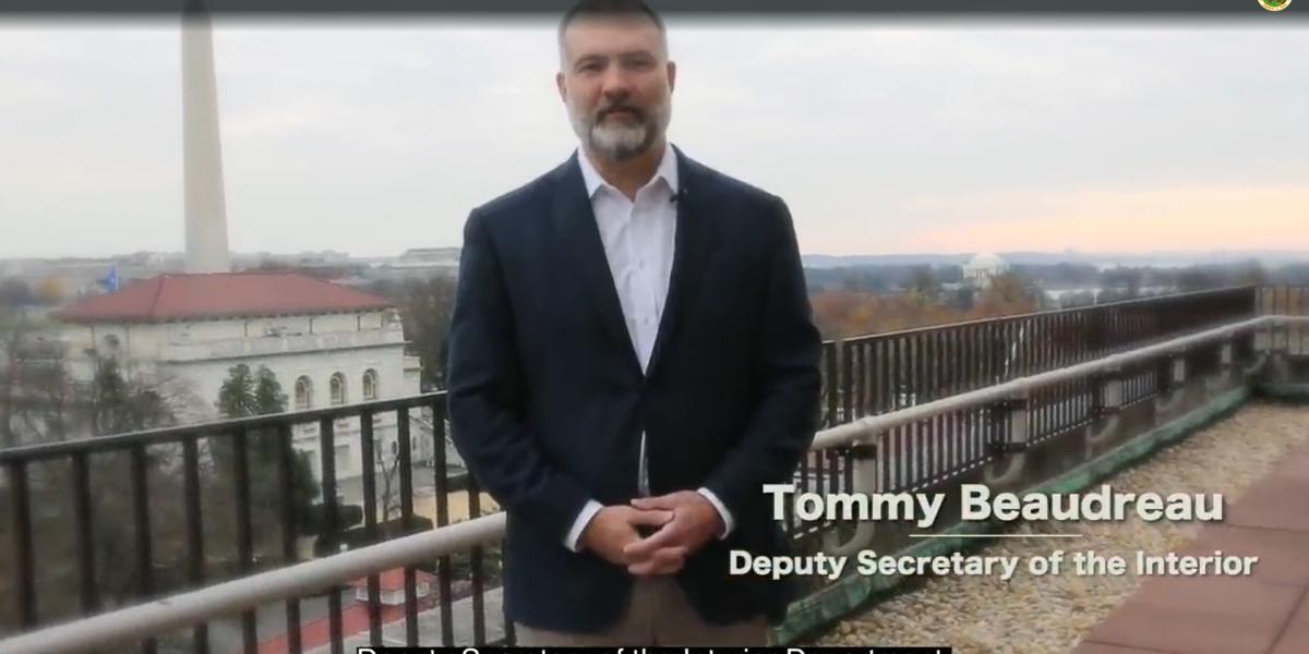 DOI Law Enforcement Task Force Video Featuring Tommy Beaudreau U.S