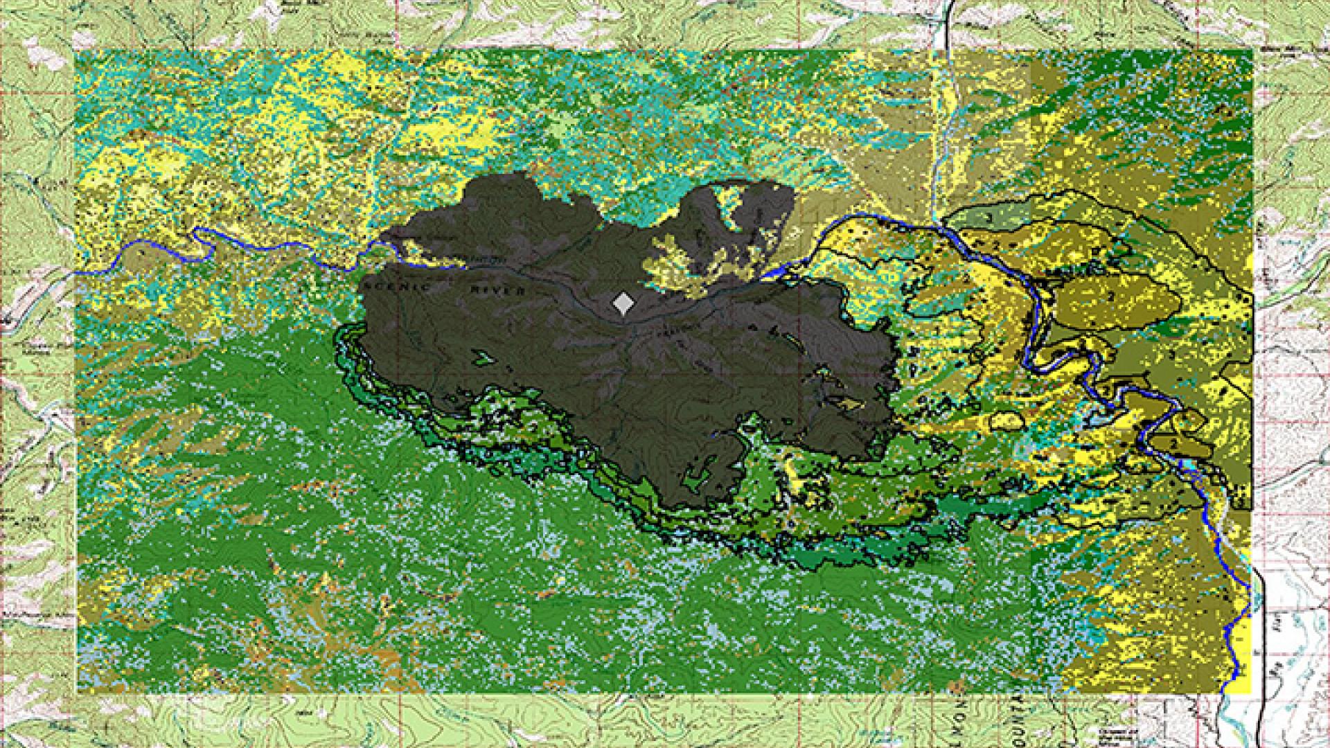 A three-day fire behavior analysis for the 2022 Moose Fire in Idaho. The analysis was completed in the Wildland Fire Decision Support System (WFDSS) using LANDFIRE products. This fire behavior simulation helped with decisions by evaluating fire spread.