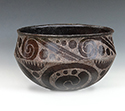 Chase Kahwinhut Earles, Caddo, "Kahwis Bahateno / Red River Bowl" © 2015 Pottery by Chase Kahwinhut Earles, Caddo, entitled "Kahwis Bahateno / Red River Bowl" © 2015