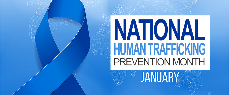 National Slavery and Human Trafficking Prevention Month 
