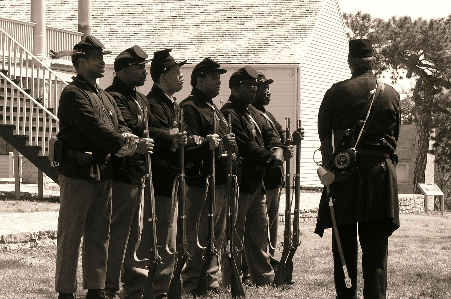 African American Civil War Re-enactors