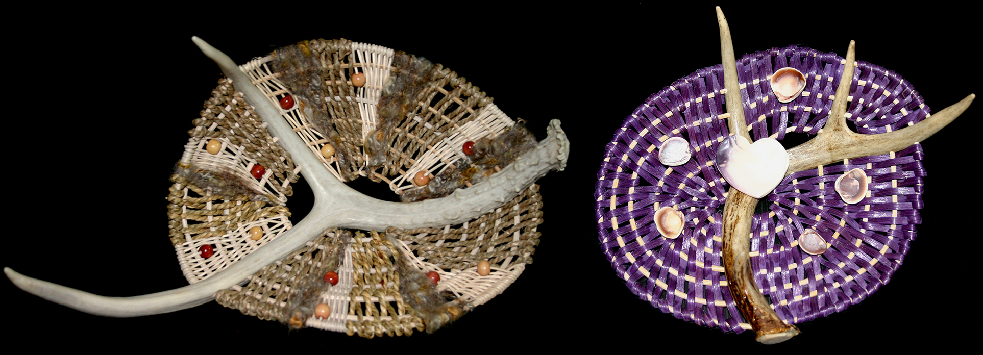 Two Antler Baskets © Richard Gonzalez.