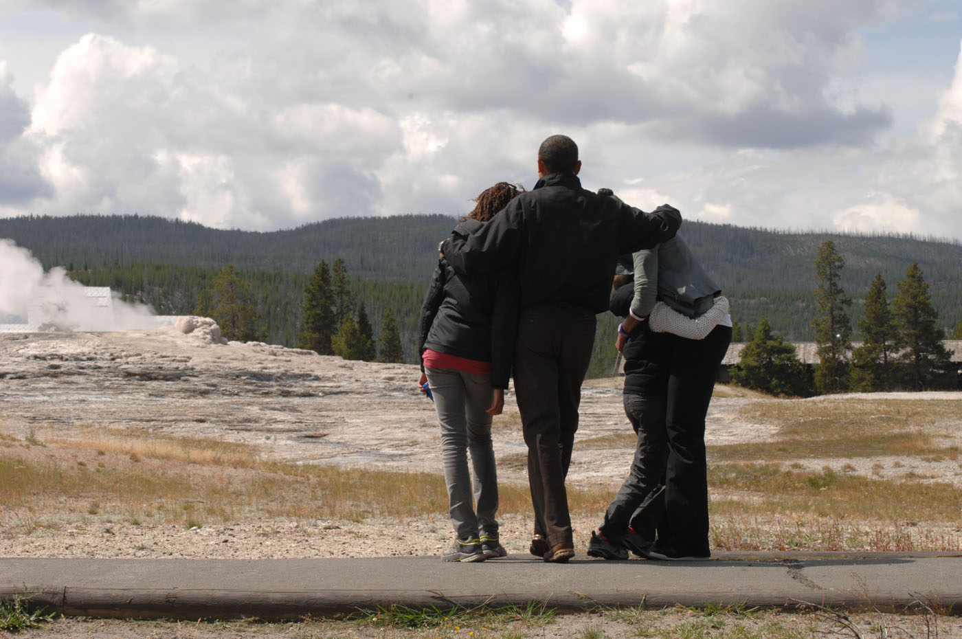 President Obama and Family Visit Yellowstone National Park | U.S