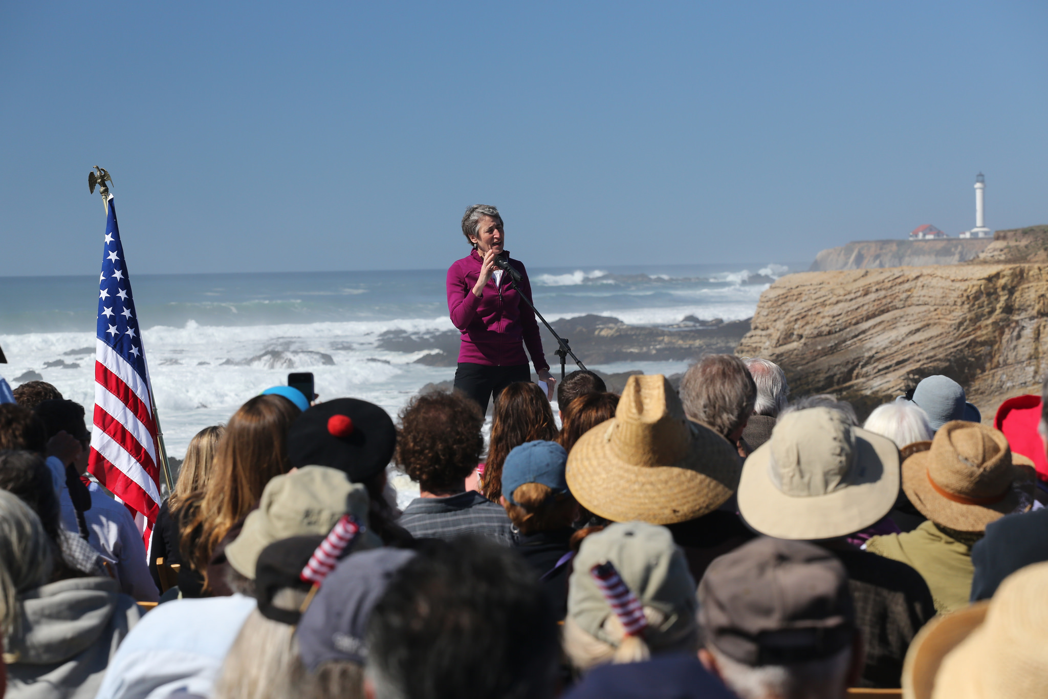 Secretary Jewell Joins Point Arena Community To Celebrate