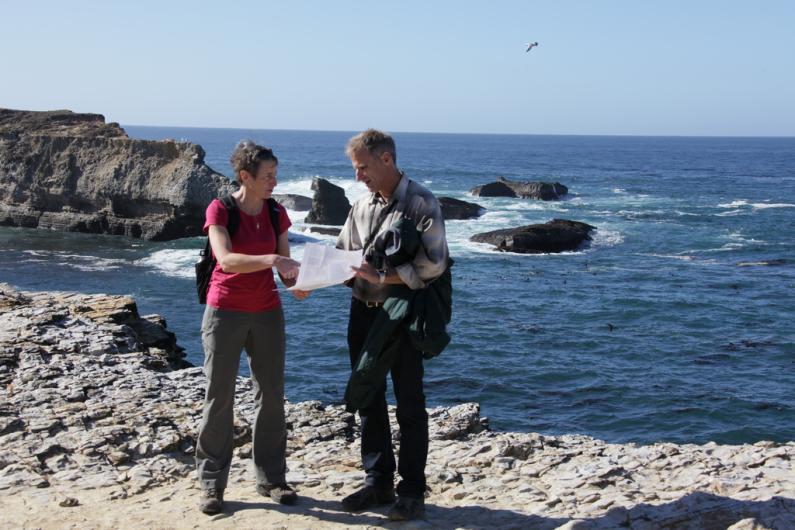 Secretary Jewell Visits Point Arena Stornetta Public Lands Secretary Jewell and US Representative Jared Huffman