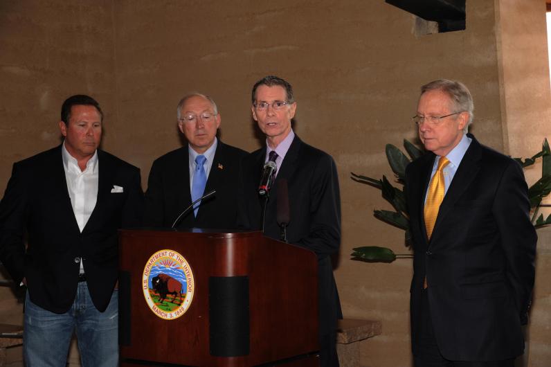 Photos: Salazar meets with local leaders in Nevada and California to